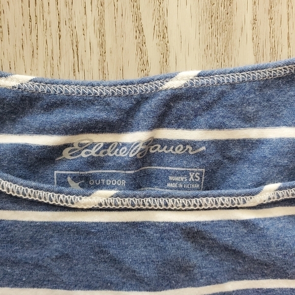 Eddie Bauer Blue Striped Layering Camisole XS - Picture 3 of 3